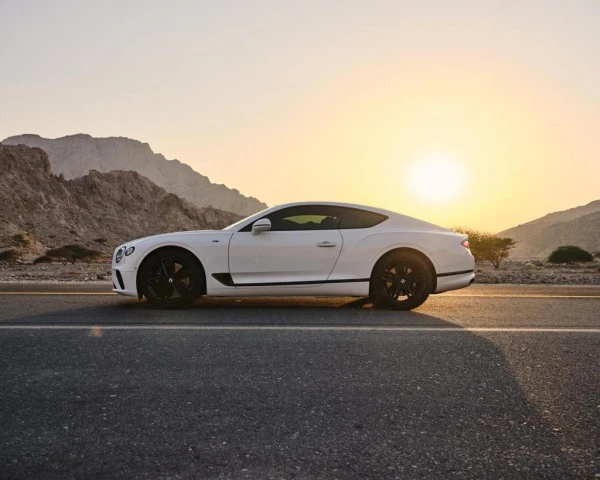  White Bentley Continental GT Photo 5